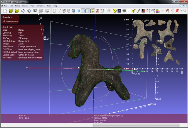 Meshlab Screenshot